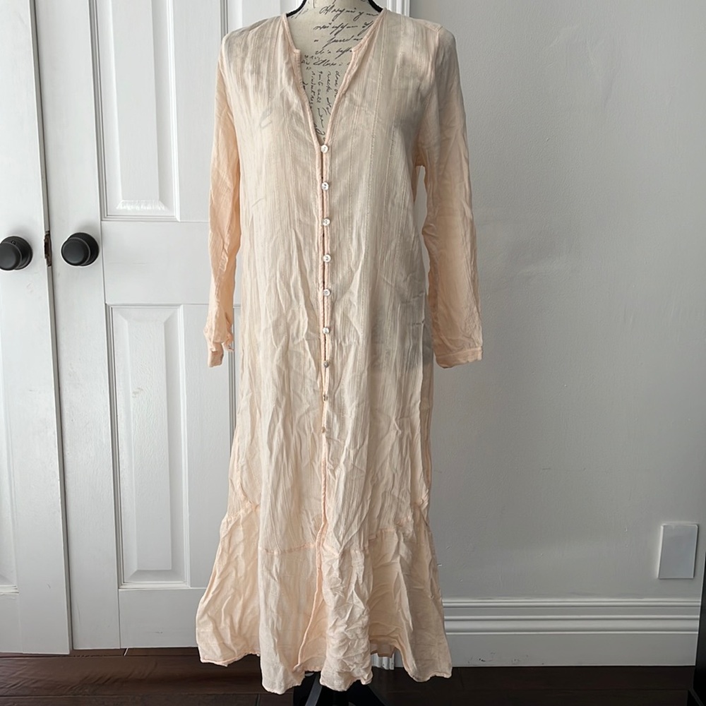 Vix Paula Hermanny Button Front Dress